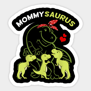 Mommy Tyrannosaurus Dinosaur Mommy Parents Day Sticker